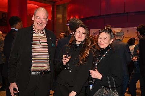 (L-R) Adrian Wootton OBE (BFC), Isabel Moir (BFI), Kristy Matheson (BFI)